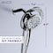 Anzzi Valkyrie Two-in-One Magnetic Showerhead and Hand Sprayer in Chrome SH-AZ067CH - alternate 3